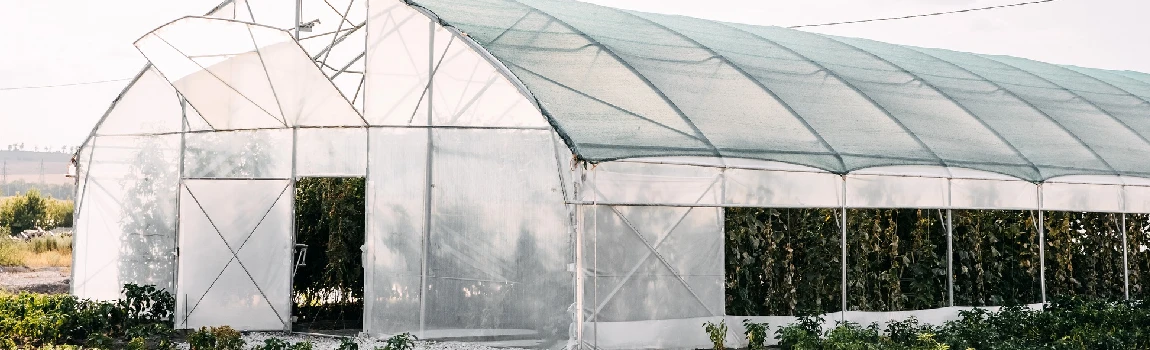 Safe And Reliable Glass Greenhouse in West Lealman, FL