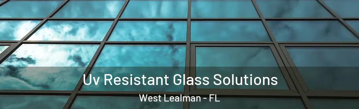 Uv Resistant Glass Solutions West Lealman - FL